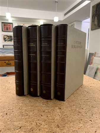 I PITTORI BERGAMASCHI DAL XIII AL XIX SECOLO - Lotto unico di 4 volumi dell'omonima raccolta
