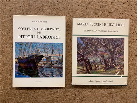 PITTURA LABRONICA - Lotto unico di 2 cataloghi