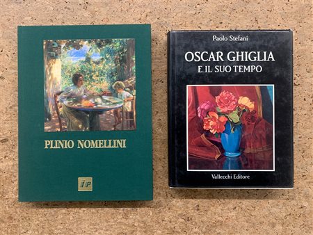 OSCAR GHIGLIA E PLINIO NOMELLINI - Lotto unico di 2 cataloghi