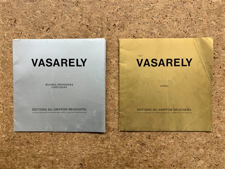 VICTOR VASARELY (1906-1997) - Lotto unico di 2 edizioni d'arte
