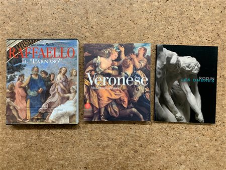 VERONESE, RAFFAELLO E RODIN - Lotto unico di 3 cataloghi