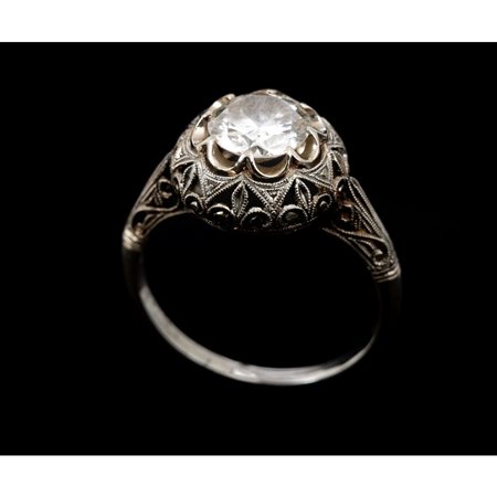 ANELLO E ORECCHINI DECO' IN ORO BIANCO 18 KT