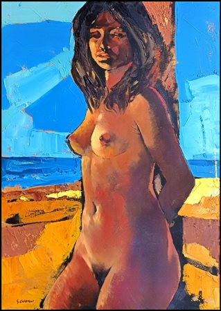 CAMPILLI GIACOMO 1946 "Ragazza al sole"