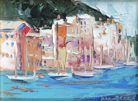 MARIO BERRINO<BR>Alassio (SV) 1920 - 2011<BR>"Portofino"