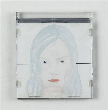 ELISA GALLENCA<BR>Torino 1971<BR>"Senza titolo (volto femminile)" 2007