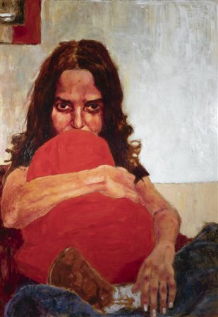 ELISA FILOMENA<BR>Torino - 1972<BR>"Figura nascosta accovacciata", 2005