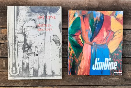 JIM DINE – Lotto unico di 2 cataloghi