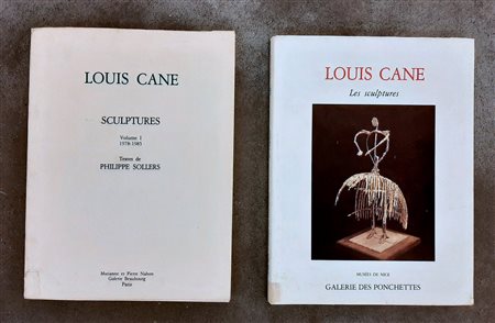LOUISE CANE – Lotto unico di 2 volumi dedicati alla scultura