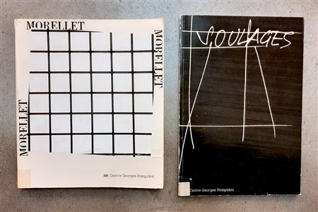 PIERRE SOULAGES E FRANCOIS MORELLET – Lotto unico di 2 cataloghi, Centre G. Pompidou