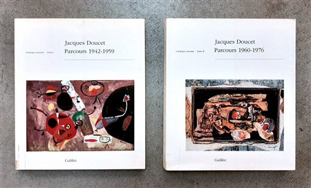 JACQUES DOUCET – Catalogue raisonné, lotto unico di 2 cataloghi