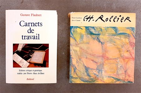 GUSTAVE FLAUBERT (1821-1880) E CHARLES ROLLIER (1912-1968) – Lotto unico di 2 cataloghi