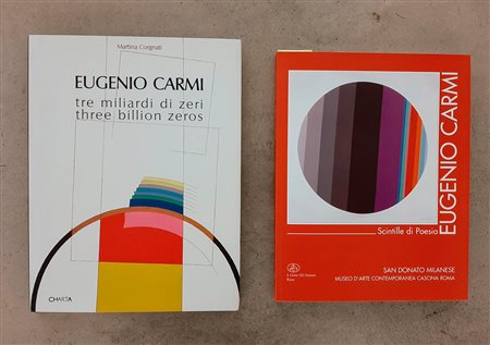 EUGENIO CARMI – Lotto unico di 2 cataloghi