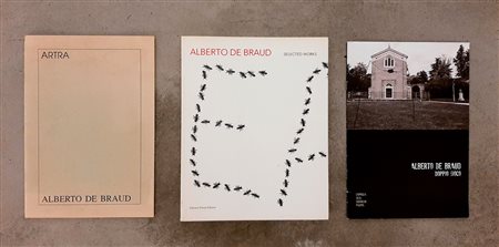 ALBERTO DE BRAUD – Lotto unico di 3 cataloghi