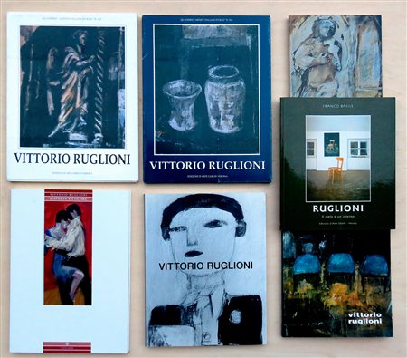 VITTORIO RUGLIONI (1936-2003) – Lotto unico di 7 cataloghi