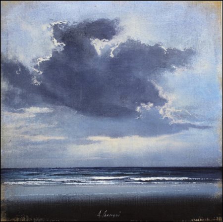 CANCOGNI AGOSTINO Forte dei Marmi 1950 “Tramonto di fine estate” 