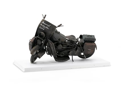 BERNARD AUBERTIN (1934-2015) - Moto Brûlée, 2010
