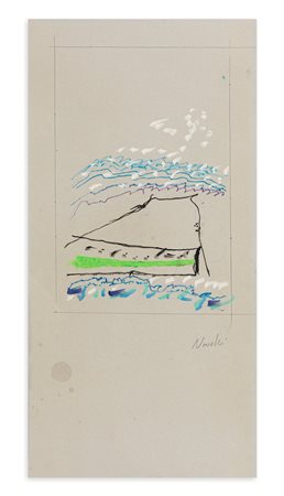 GASTONE NOVELLI (1925-1968) - Senza Titolo, 1963-1964