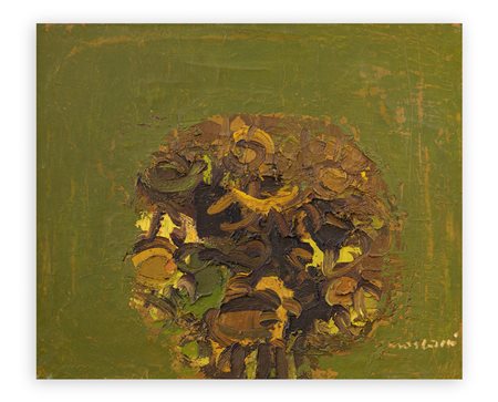 ENNIO MORLOTTI (1910-1993) - Girasoli, databile 1976