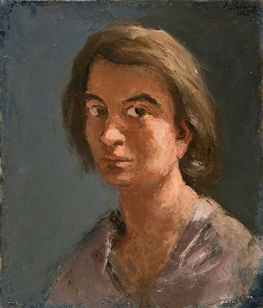 ALBERTO ZIVERI  (Roma, 1908 - 1990)



: Ritratto femminile, 1943