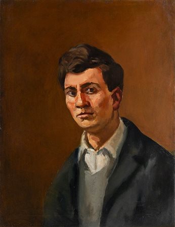 ALBERTO ZIVERI  (Roma, 1908 - 1990)



: Ritratto di Edolo Masci, 1957

