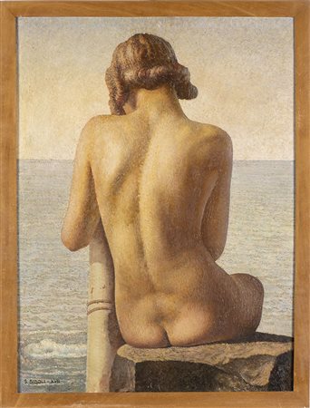 SANTO BIDOLI (1886 - 1957): Contemplazione, 1939