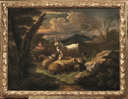 Pieter Mulier detto il Cavalier Tempesta(Haarlem 1637-Milano 1701)PAESAGGIO...