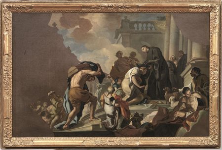 Attribuito a Giacinto Diana(Pozzuoli 1731-Napoli 1803)EPISODIO DELLA VITA DI...