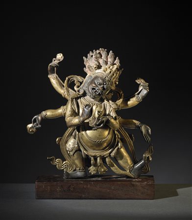  Arte Himalayana - Divinità irata
Tibet, dinastia Qing, sec XIX.