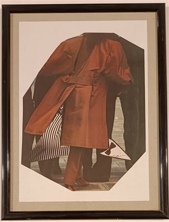 KOENIG THEODORE Liegi (Belgio) 1922 Senza titolo Collage su carta 30,00x20,00...