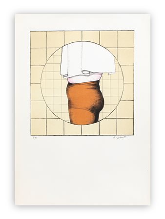 HERMANN ALBERT (1937) - Lo specchio, 1972