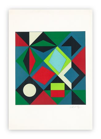 VICTOR VASARELY (1906-1997) - Senza Titolo