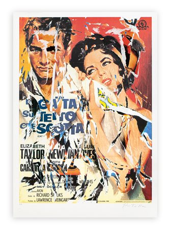 MIMMO ROTELLA (1918-2006) - La gatta sul tetto che scotta