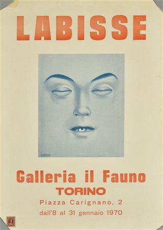 LABISSE manifesto, cm 50x34 autoprodotto dalla Galleria d'arte Il Fauno di...