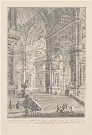 Incisore del XIX secolo. Copia da GIOVANNI BATTISTA PIRANESI (Venezia 1720 -...