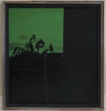 Adolfo Borgognoni "La Strada" 1967
olio su compensato
cm 100x91
firmato, titolat