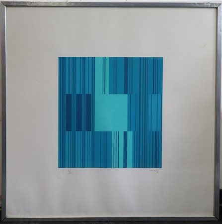 Tosi "Composizione" 1968-74
serigrafia a colori
cm 67,5x67,5
firmata, datata e n