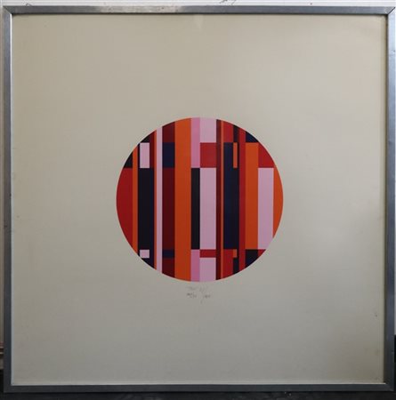 Tosi "Composizione" 1969-73
serigrafia a colori
cm 67,5x67,5
firmata, datata e n