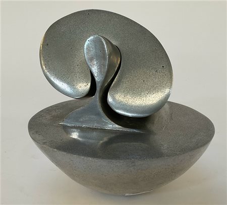 Giacomo Benevelli "Senza titolo" 1971
scultura in alluminio ad incastro
h cm 16