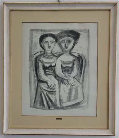 Massimo Campigli "A Giuditta" 1952
litografia
cm 52x42
firmata, datata e numerat