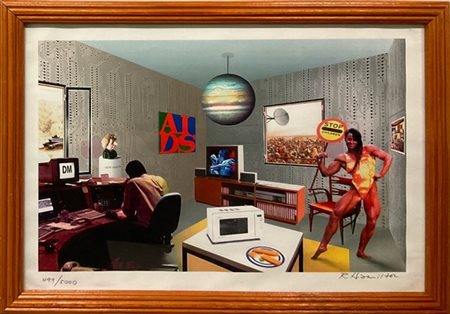 Richard Hamilton "Just what is it makes today's homes so different?" 1993
stampa