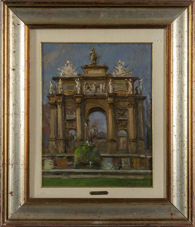 CIPRIANO MANNUCCI (1882-1970) <br>Arco della pace 