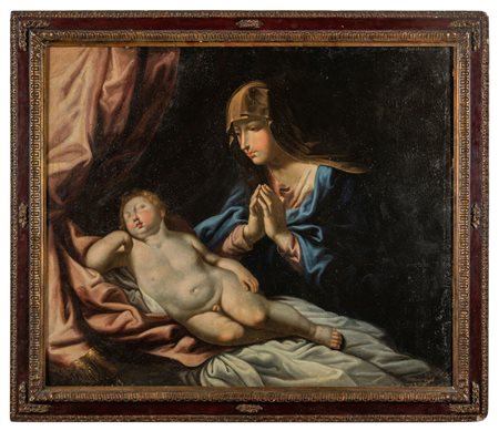 Scuola marchigiana inizi sec.XVIII "Madonna con 