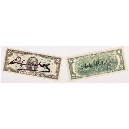 ANDY WARHOL, 2 Dollar (Thomas Jefferson)