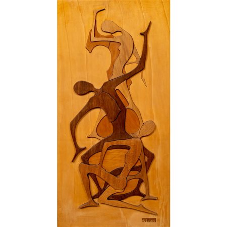 PINO VALENTI, Legno su legno