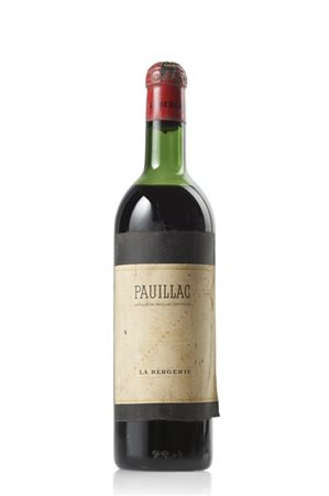 Singola bottiglia Pauillac
(difetti alla bottiglia, all'etichetta e alla capsul