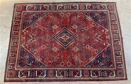 Tappeto Joshagan, Persia, secolo XX. Decoro con piccolo medaglione romboidale s