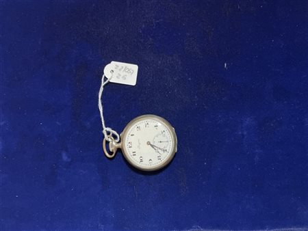 Longines. Orologio da tasca in argento. Secolo XX. Movimento meccanico a carica