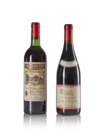 Château de Ligré Chinon 2000 e Château Bel Orme Tronquoy de Lalande 1983