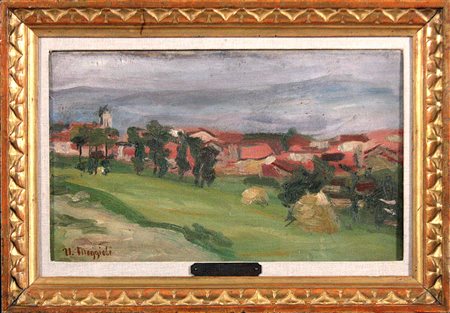 Umberto Moggioli, Paesaggio, 1918