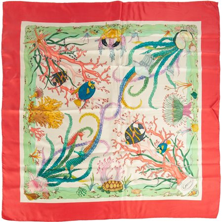 FOULARD GUCCI ACCORNERO 1990 CA.